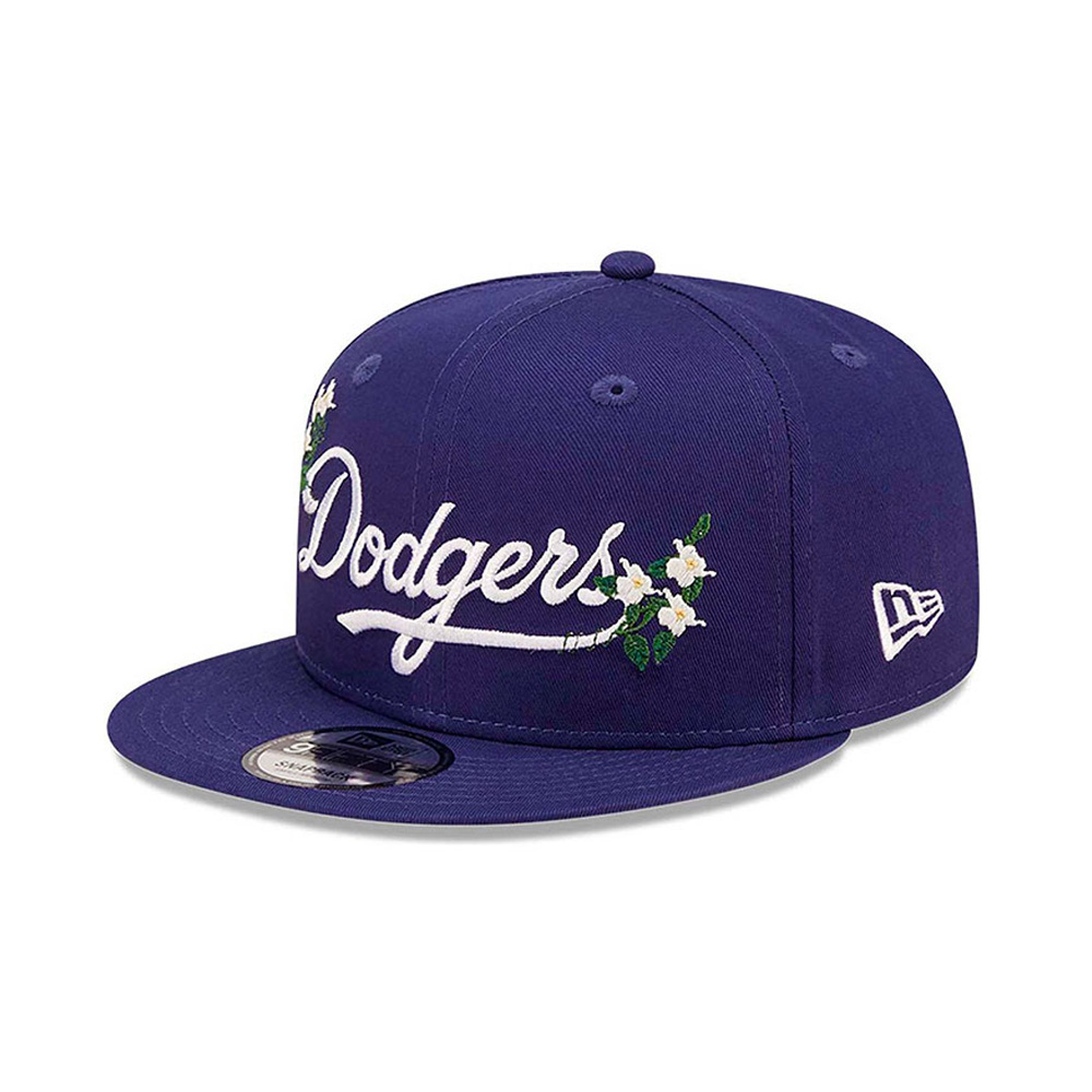 Flower Wordmark 9Fifty Los Angeles Dodgers New Era image number null