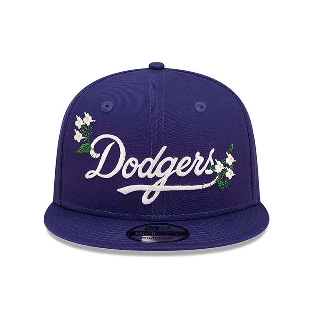 Flower Wordmark 9Fifty Los Angeles Dodgers New Era image number null