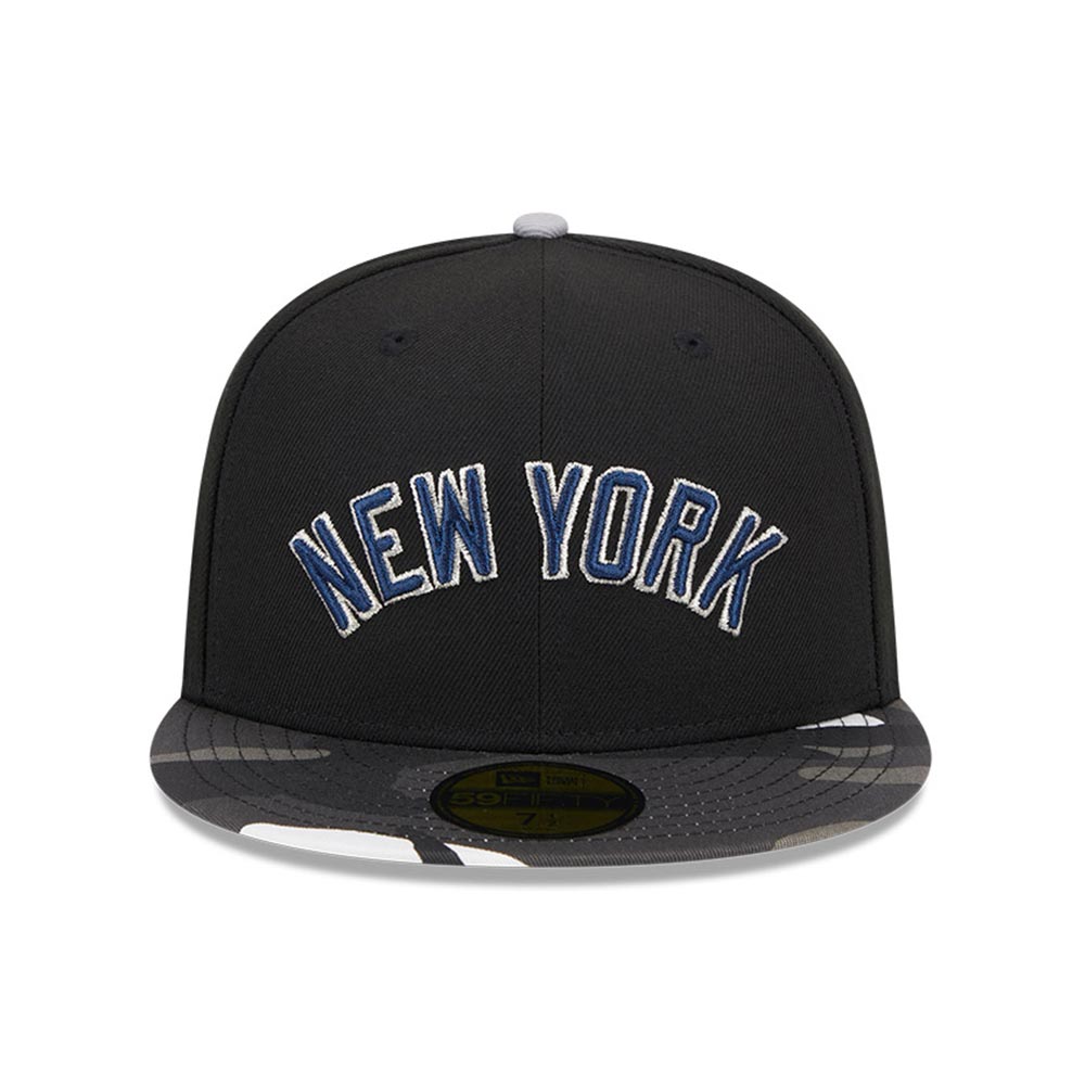 Metallic Camo 19674 New York Yankees Blk New Era image number null