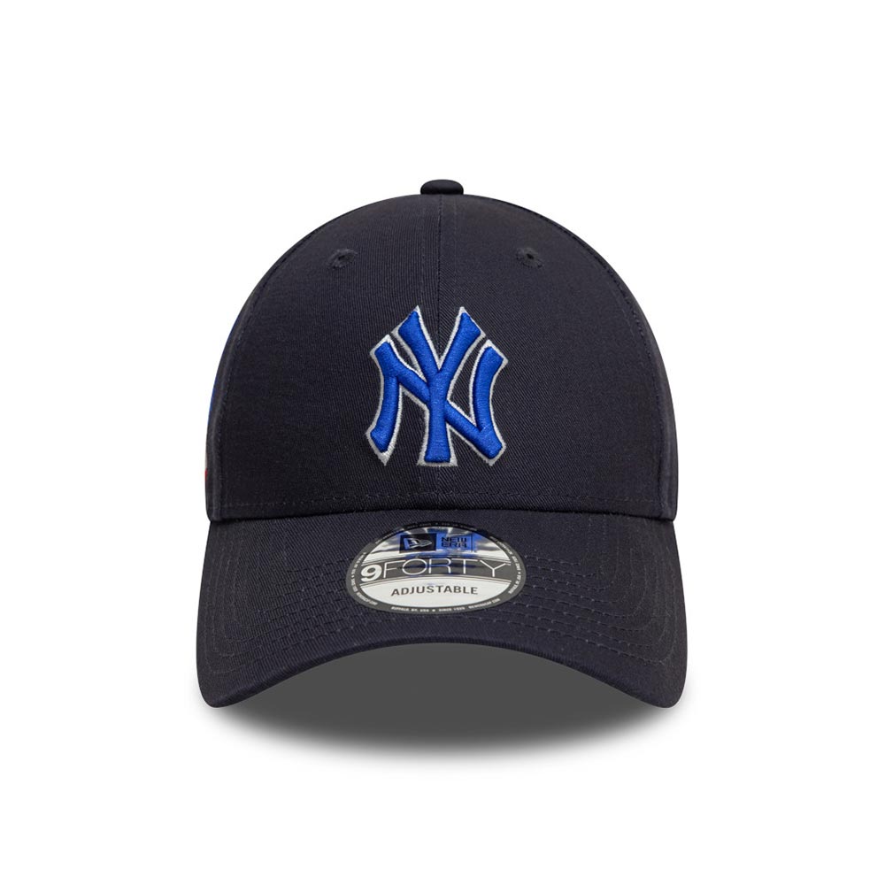 Side Patch 9Forty New York Yankees Nvy New Era image number 0