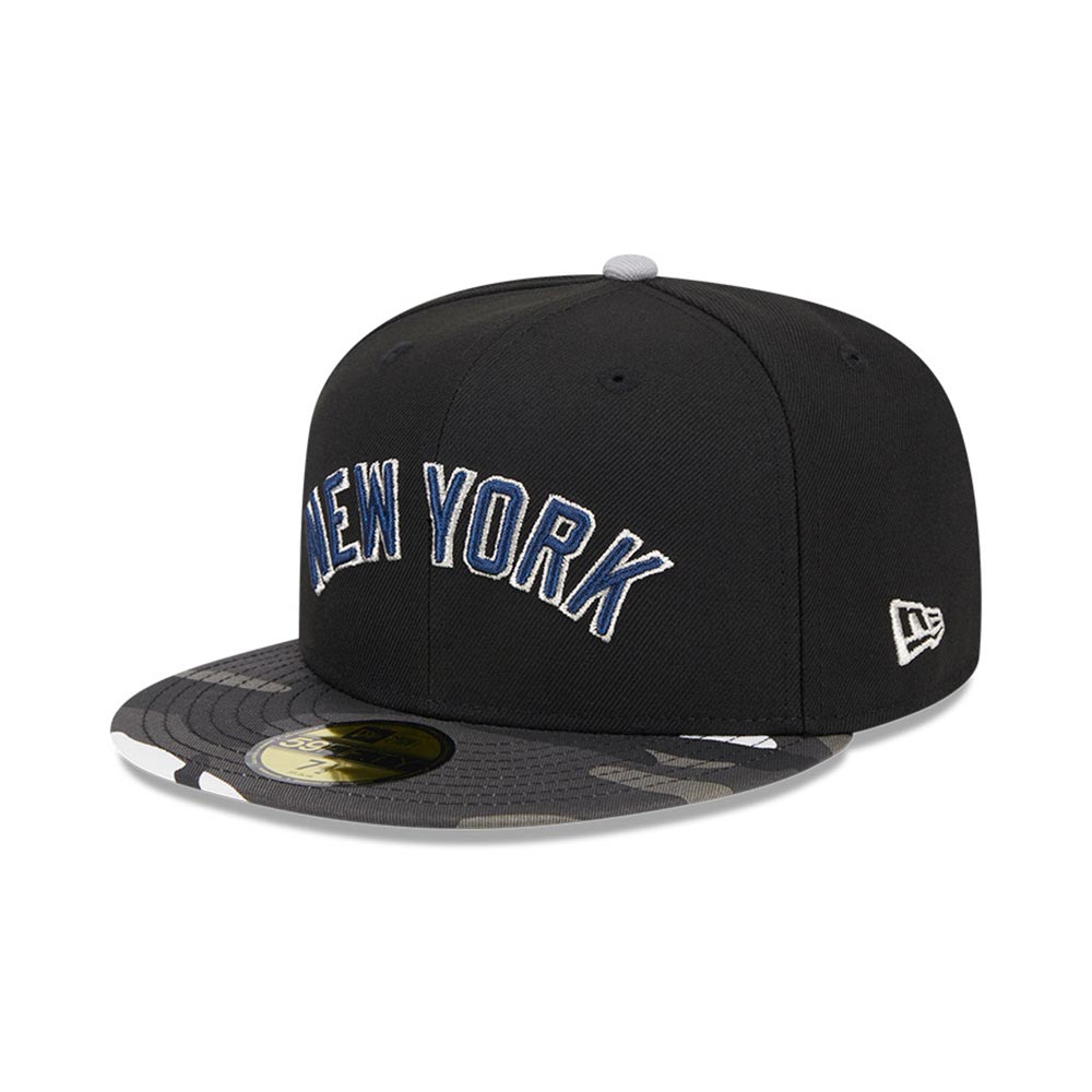 Metallic Camo 19674 New York Yankees Blk New Era image number null