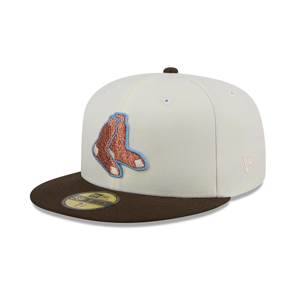 5950 Boston Red Sox Chome Walnut New Era image number 1