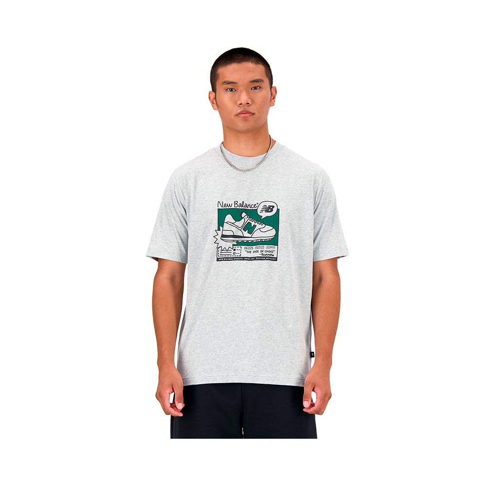 New Balance Relaxed Ad T Shirt New Balance image number null