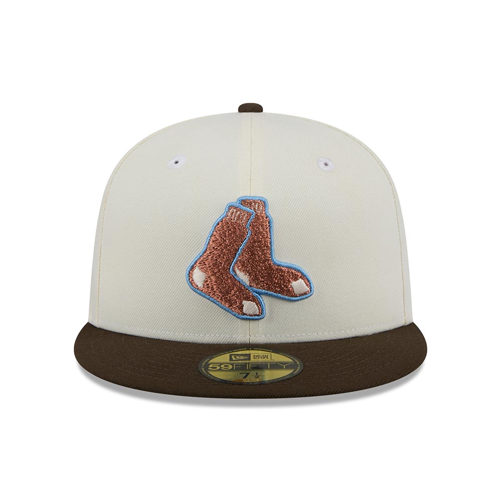 5950 Boston Red Sox Chome Walnut New Era image number 0