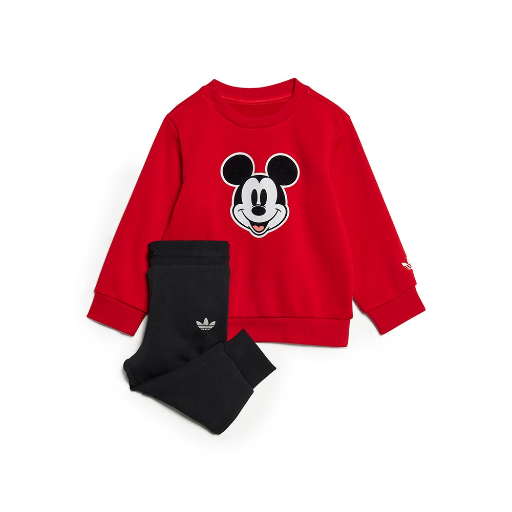 X Disney Mickey Mouse Crew Set Kids Adidas image number 0