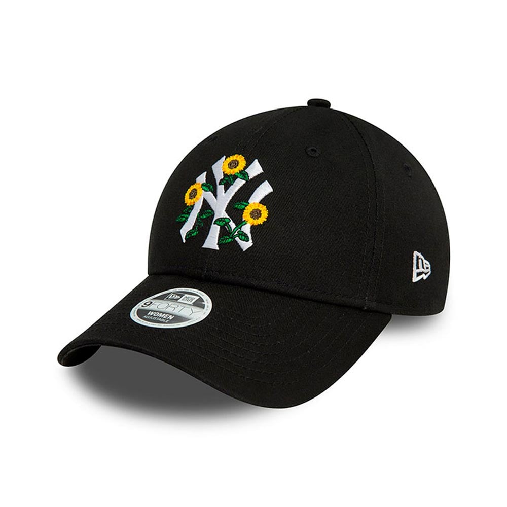 Floral 9Forty New York Yankees Blkwhi New Era image number null