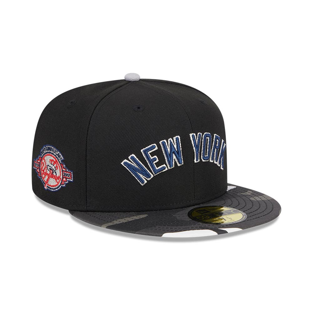 Metallic Camo 19674 New York Yankees Blk New Era image number null