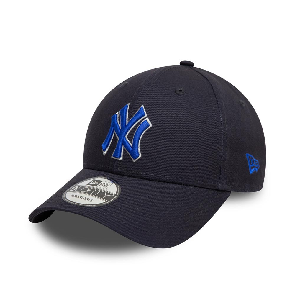 Side Patch 9Forty New York Yankees Nvy New Era image number 1