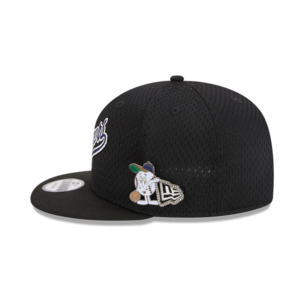 Post Up Pin 17204 Los Angeles Dodgers Blk New Era image number null